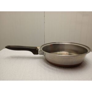 Vintage ekcoware aluminum and copper 6 in. frying pan